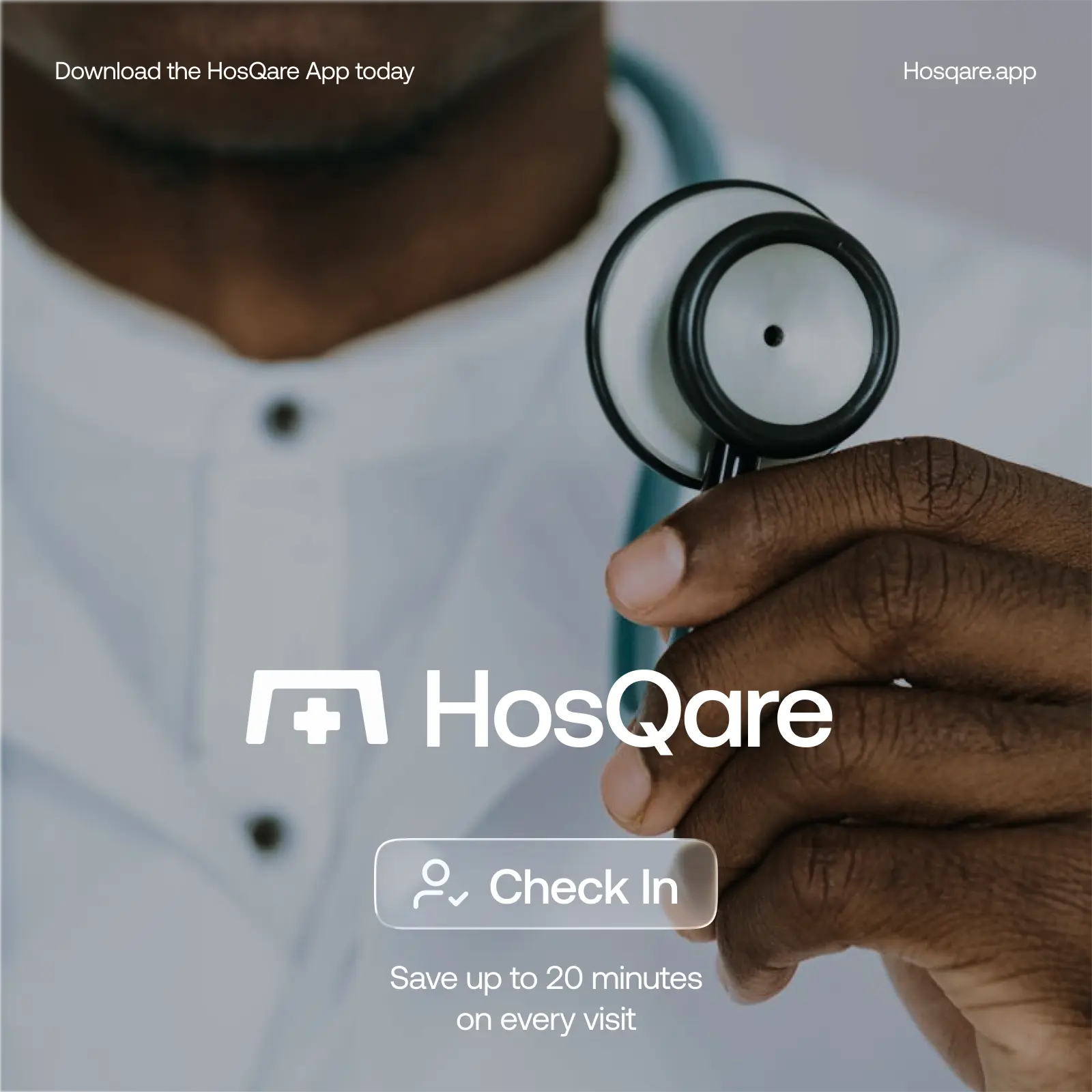 Marketing poster for HosQare